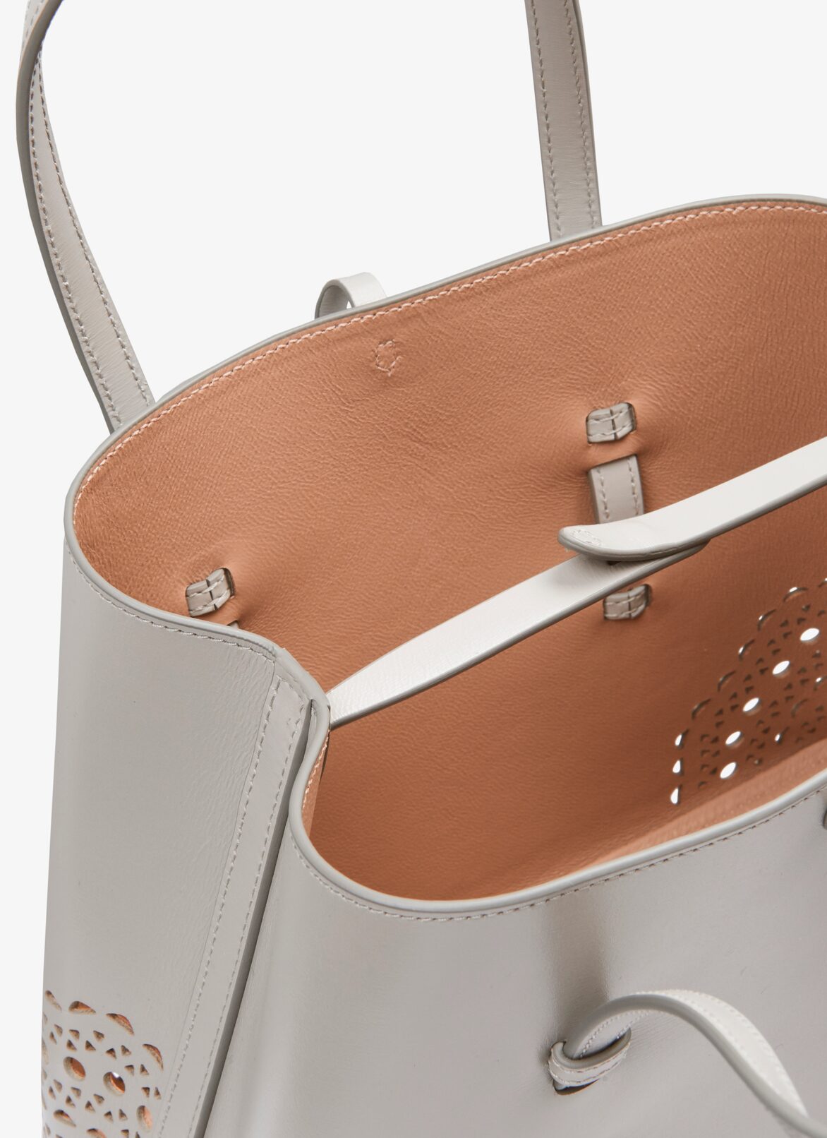 TOTE BAG C.LUX QUART VIENNE VAGUE PEARL ALAÏA PEARL  TOTE BAG C.LUX QUART VIENNE VAGUE PEARL